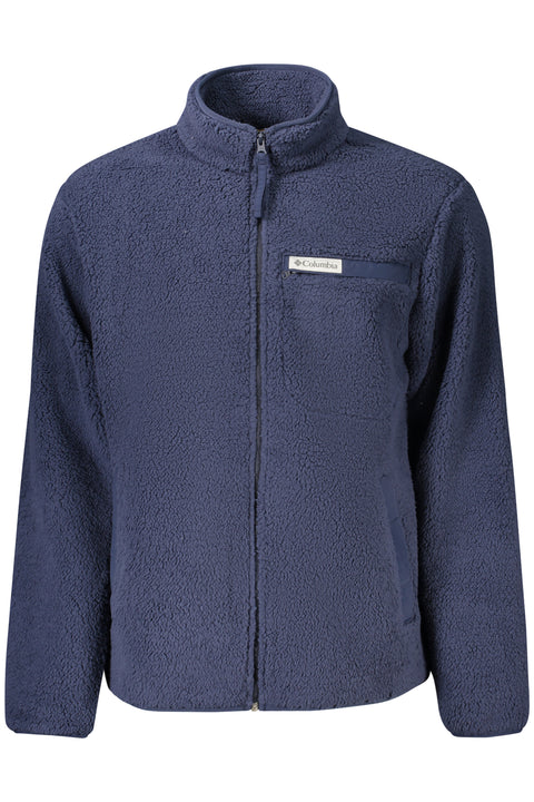 Columbia Felpa Con Zip Uomo Blu
