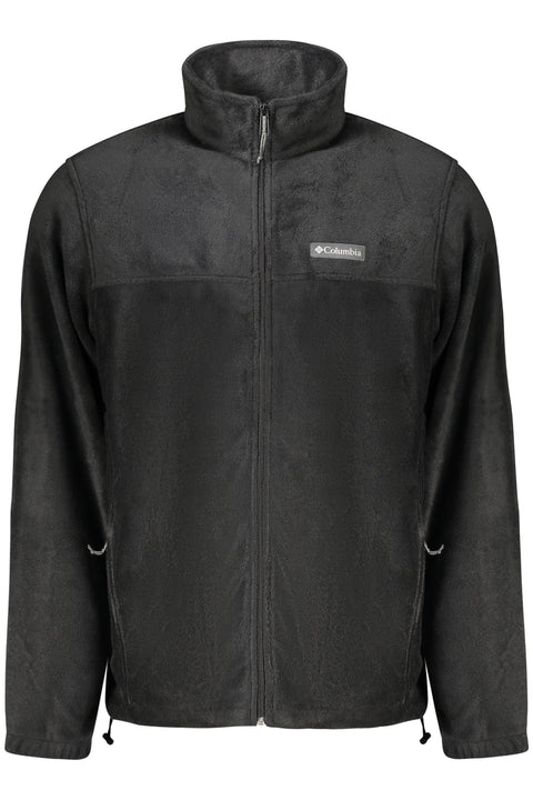 Columbia Felpa Con Zip Uomo Nero