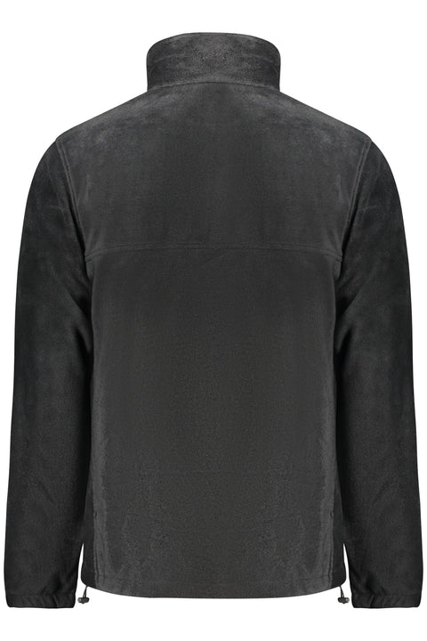 Columbia Felpa Con Zip Uomo Nero