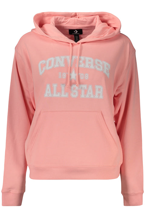 Converse Felpa Senza Zip Donna Rosa