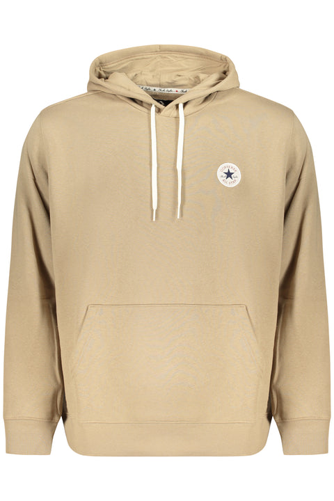 Converse Felpa Senza Zip Uomo Beige