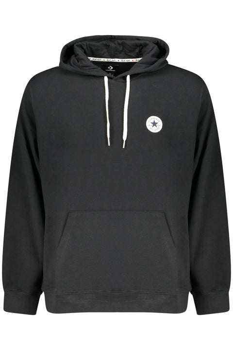 Converse Felpa Senza Zip Uomo Nero