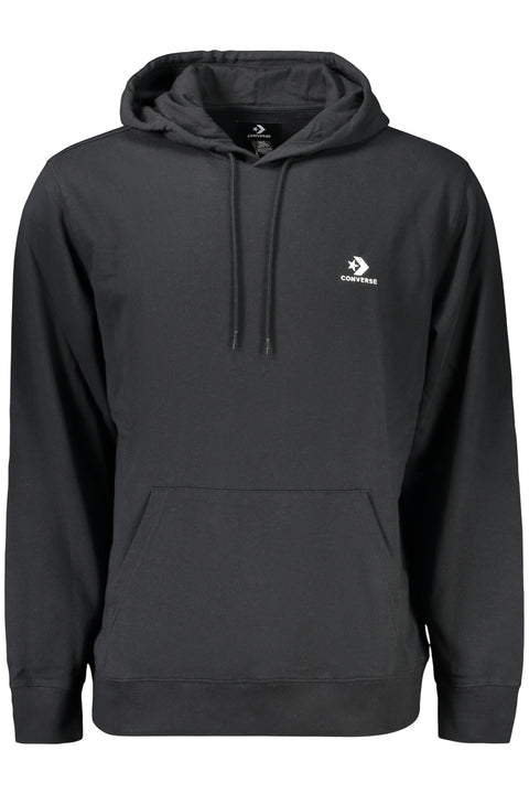 Converse Felpa Senza Zip Uomo Nero