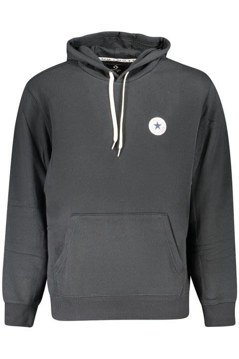 Converse Felpa Senza Zip Uomo Nero