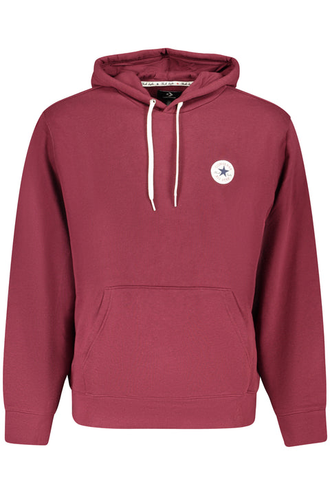 Converse Felpa Senza Zip Uomo Rosso