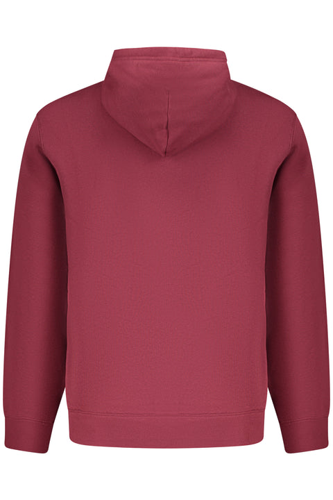 Converse Felpa Senza Zip Uomo Rosso
