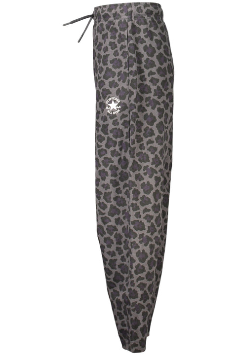 Converse Pantalone Tuta Lungo Bambina Grigio