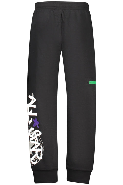 Converse Pantalone Tuta Lungo Bambino Nero