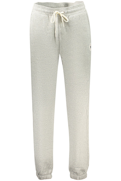 Converse Pantalone Tuta Lungo Donna Grigio