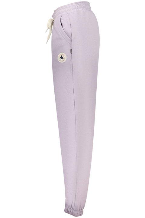 Converse Pantalone Tuta Lungo Donna Viola