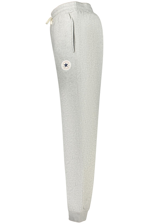 Converse Pantalone Tuta Lungo Uomo Grigio