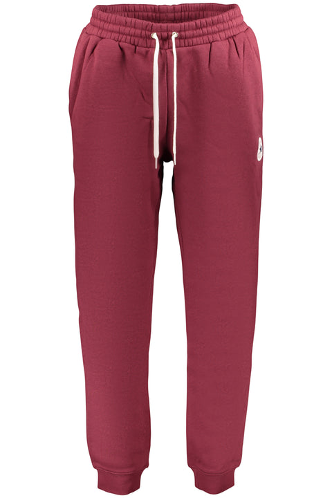 Converse Pantalone Tuta Lungo Uomo Rosso