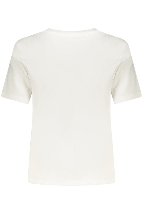 Converse T-Shirt Maniche Corte Donna Bianco