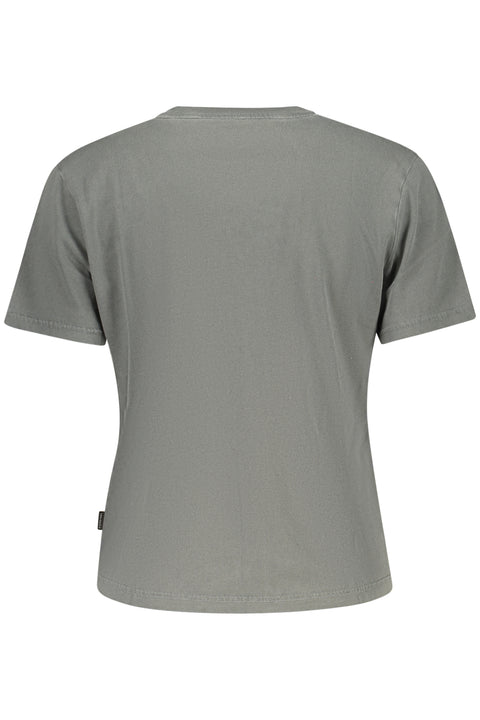 Converse T-Shirt Maniche Corte Donna Grigio