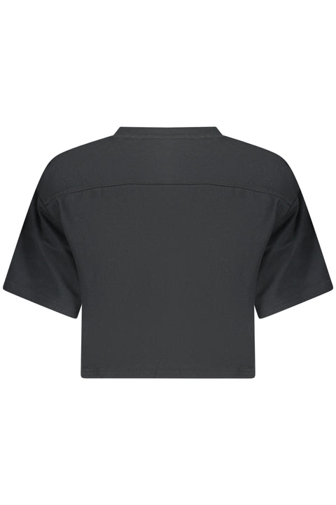 Converse T-Shirt Maniche Corte Donna Nero