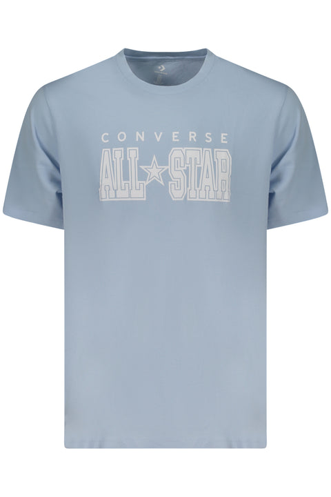 Converse T-Shirt Maniche Corte Uomo Azzurro