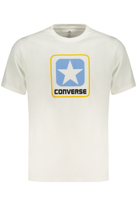 Converse T-Shirt Maniche Corte Uomo Bianco