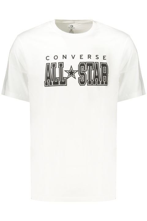 Converse T-Shirt Maniche Corte Uomo Bianco