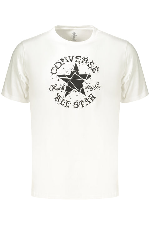 Converse T-Shirt Maniche Corte Uomo Bianco