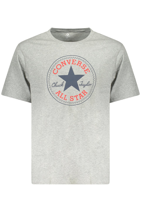Converse T-Shirt Maniche Corte Uomo Grigio