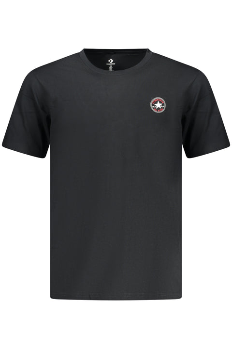 Converse T-Shirt Maniche Corte Uomo Nero