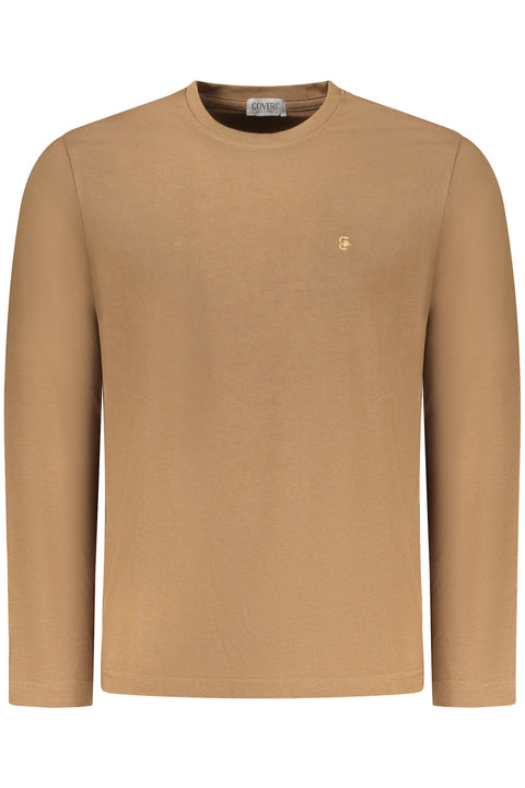 Coveri Moving T-Shirt Maniche Lunghe Uomo Marrone