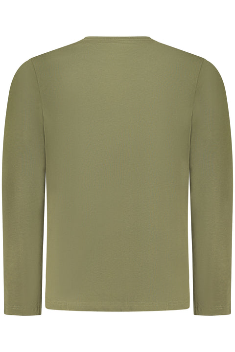 Coveri Moving T-Shirt Maniche Lunghe Uomo Verde