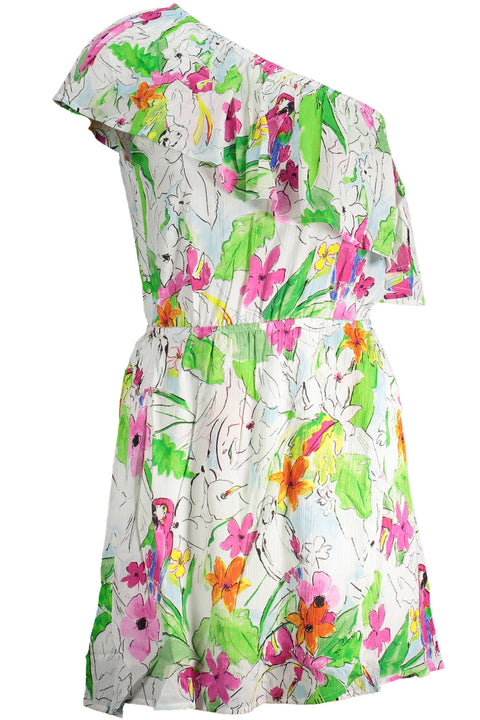 Desigual Abito Corto Donna Bianco