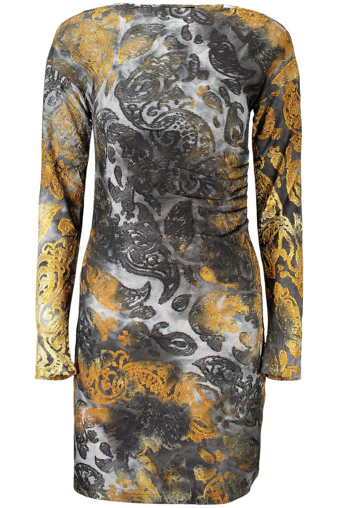 Desigual Abito Corto Donna Blu