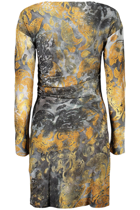 Desigual Abito Corto Donna Blu