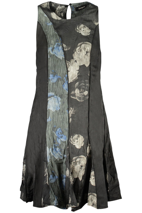 Desigual Abito Corto Donna Nero