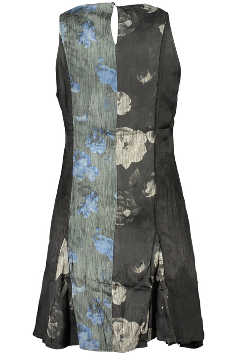 Desigual Abito Corto Donna Nero