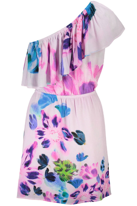 Desigual Abito Corto Donna Rosa