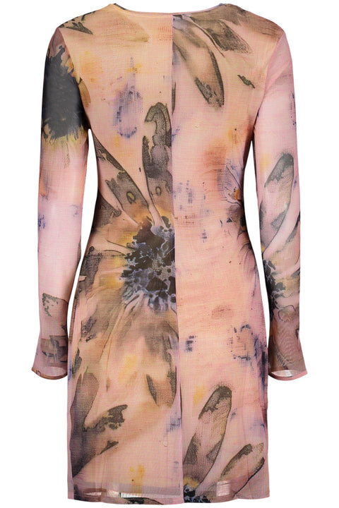 Desigual Abito Corto Donna Rosa