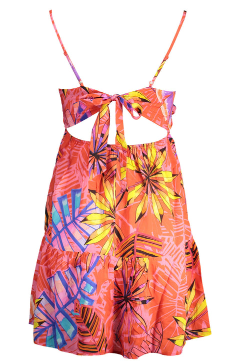 Desigual Abito Corto Donna Rosso
