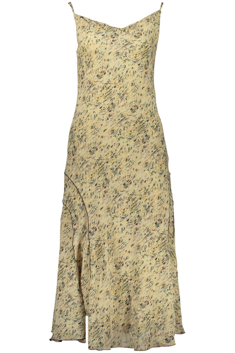 Desigual Abito Lungo Donna Beige