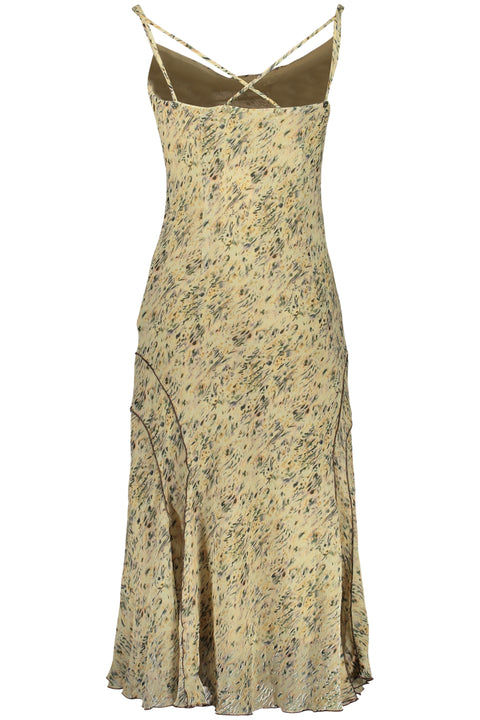 Desigual Abito Lungo Donna Beige