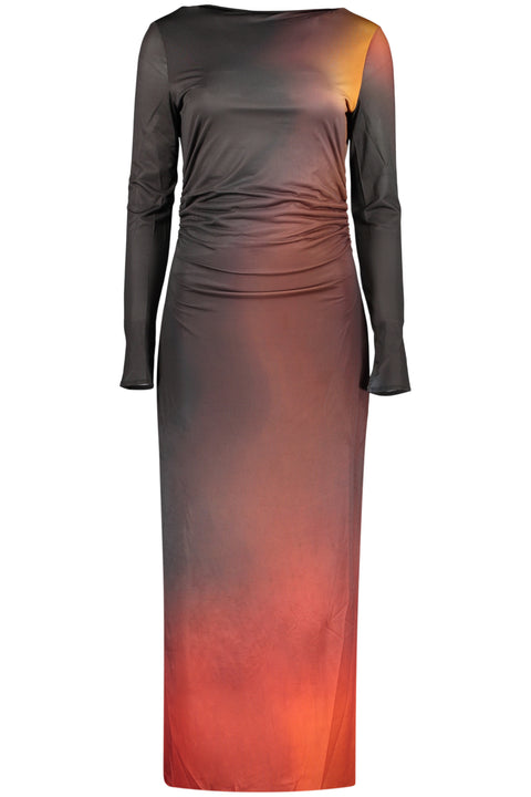 Desigual Abito Lungo Donna Nero