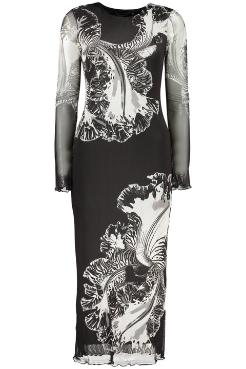 Desigual Abito Lungo Donna Nero