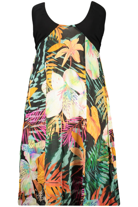 Desigual Abito Lungo Donna Nero