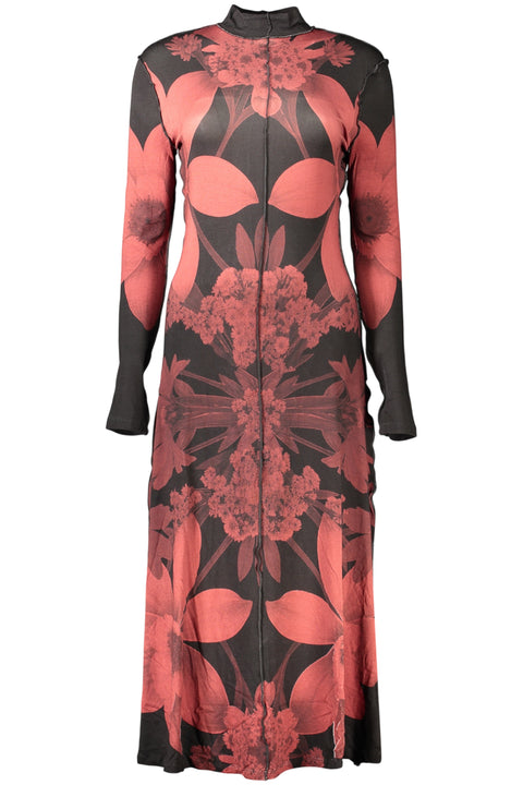 Desigual Abito Lungo Donna Nero
