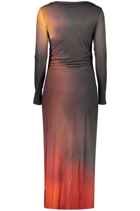 Desigual Abito Lungo Donna Nero