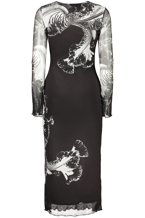 Desigual Abito Lungo Donna Nero