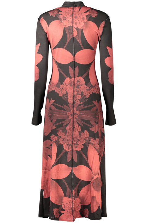 Desigual Abito Lungo Donna Nero