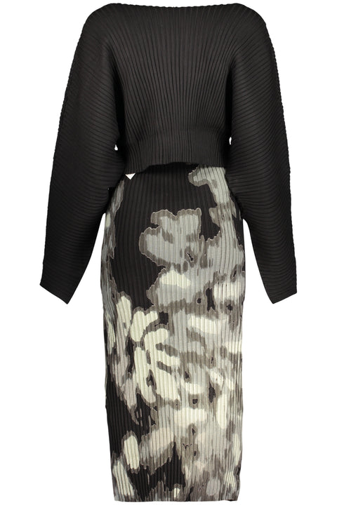 Desigual Abito Lungo Donna Nero