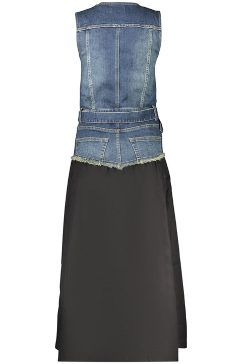 Desigual Abito Lungo Donna Nero