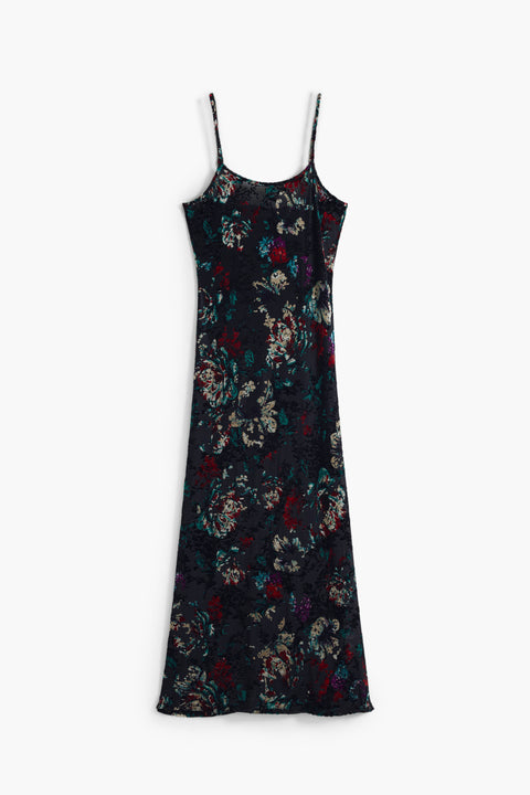 Desigual Abito Lungo Donna Nero