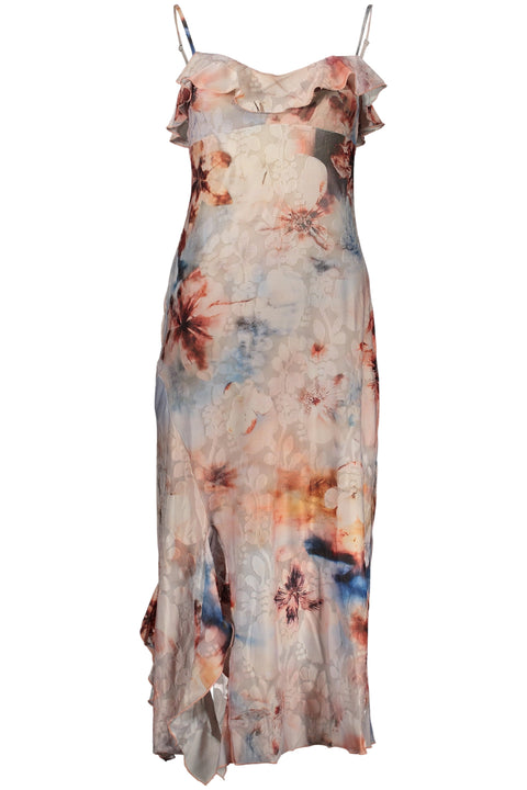Desigual Abito Lungo Donna Rosa