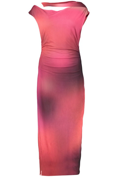 Desigual Abito Lungo Donna Viola
