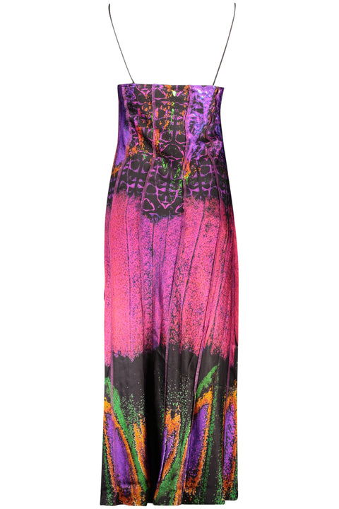 Desigual Abito Lungo Donna Viola